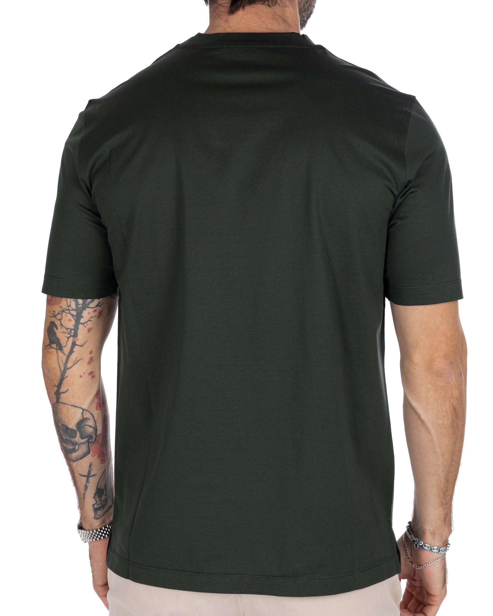 Stirling - Military T-Shirt in Scottish Thread