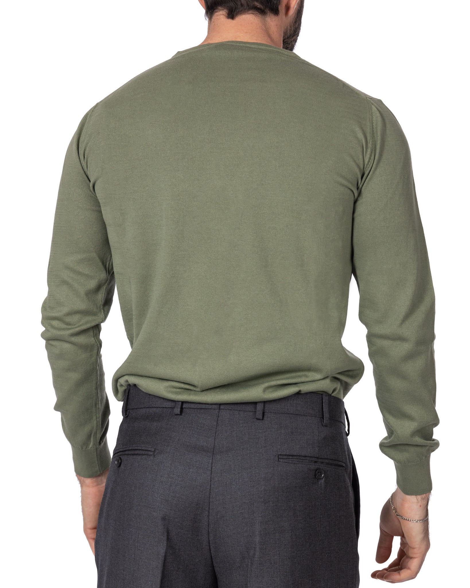 Daniil - khaki cotton sweater