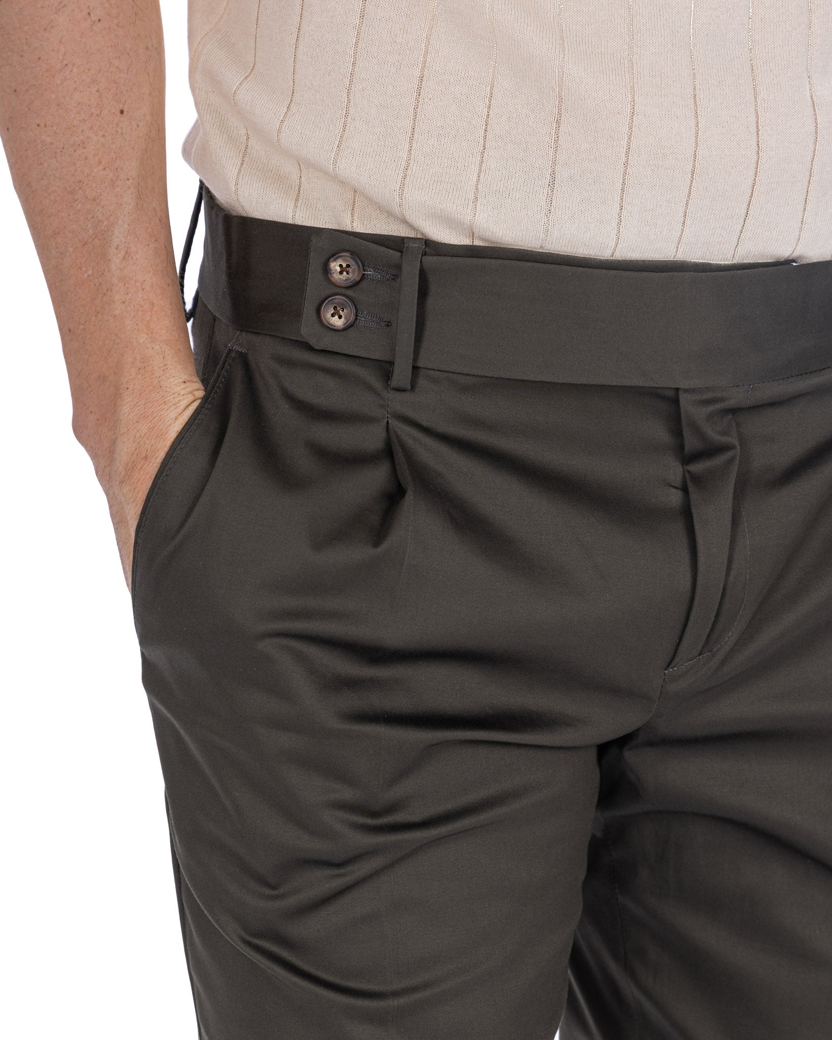 Marcel - pantalon militaire en coton