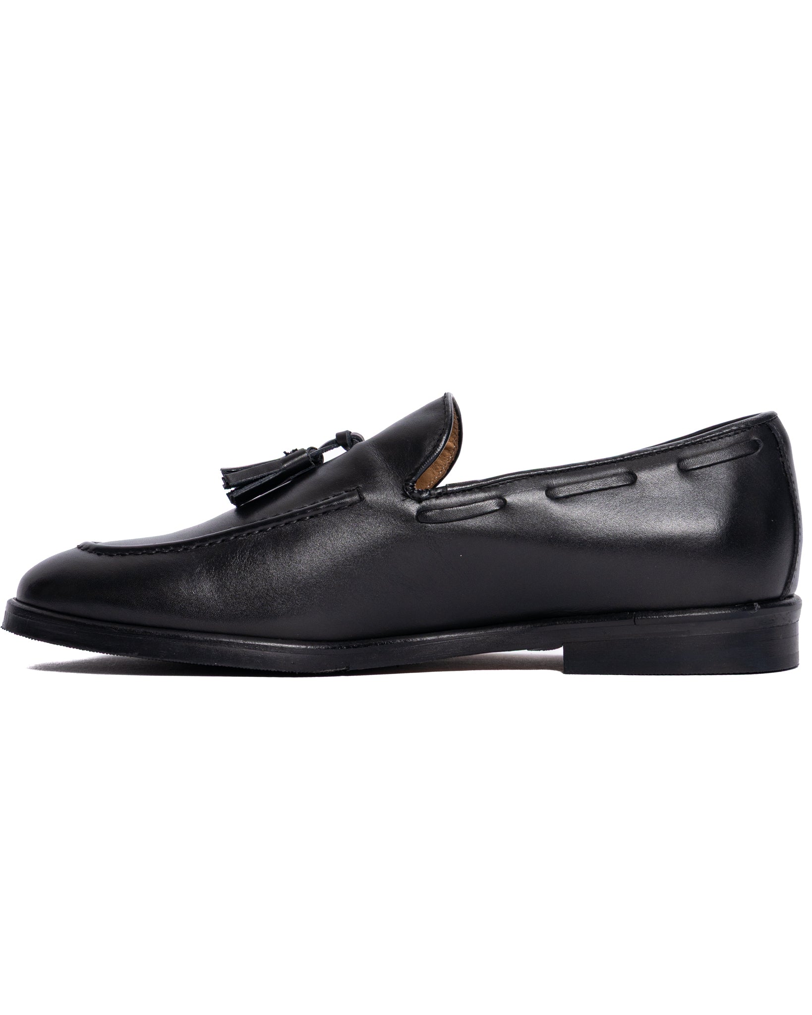 Jasper - mocassin en cuir noir