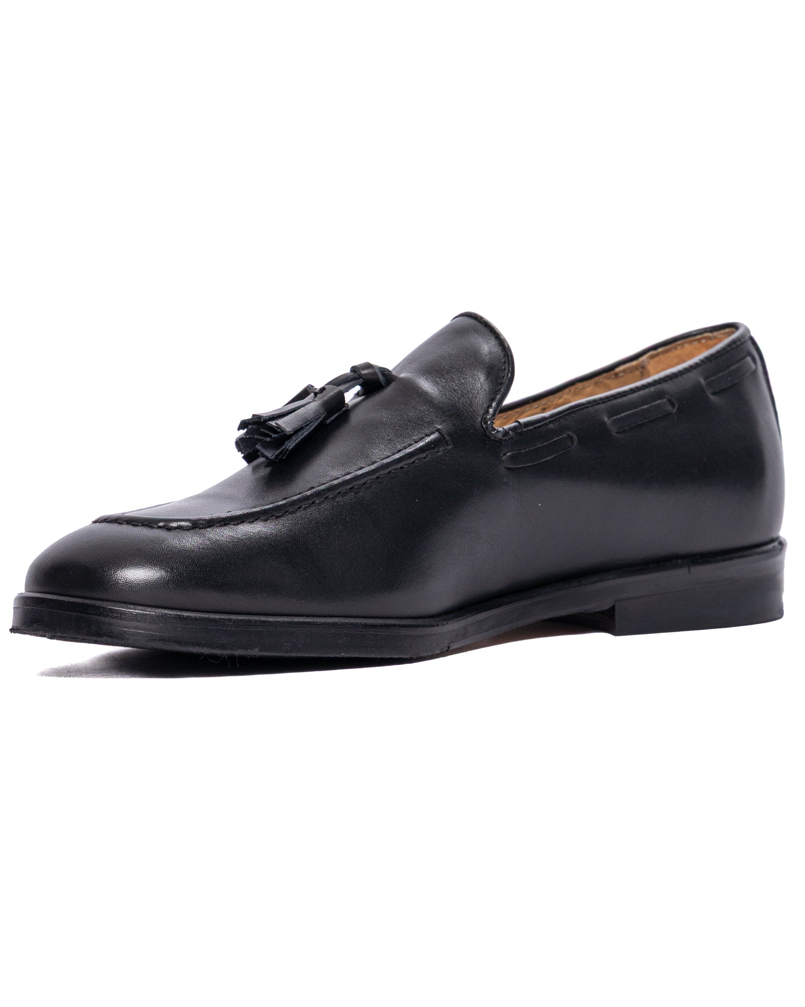 Jasper - mocassin en cuir noir