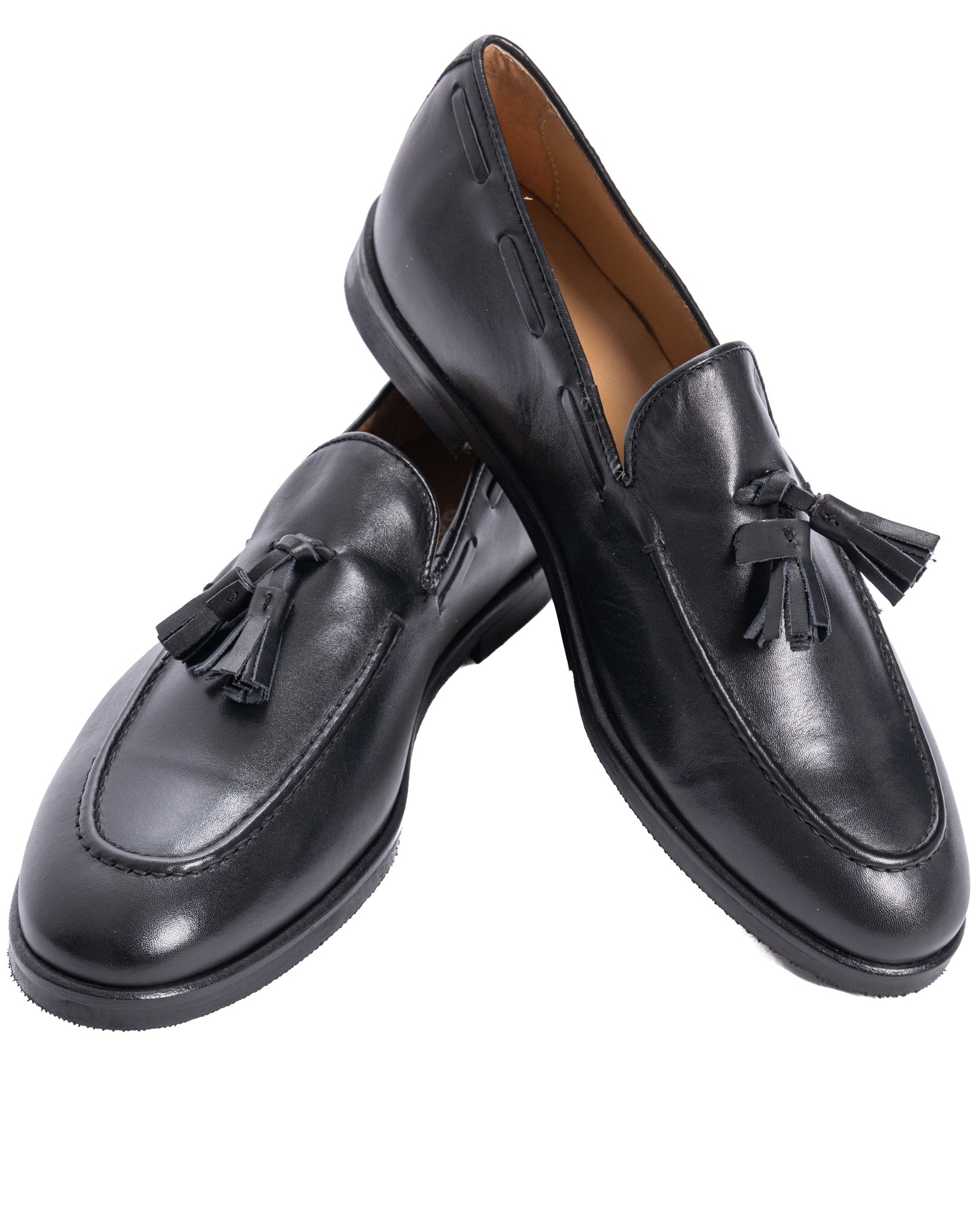 Jasper - mocassin en cuir noir