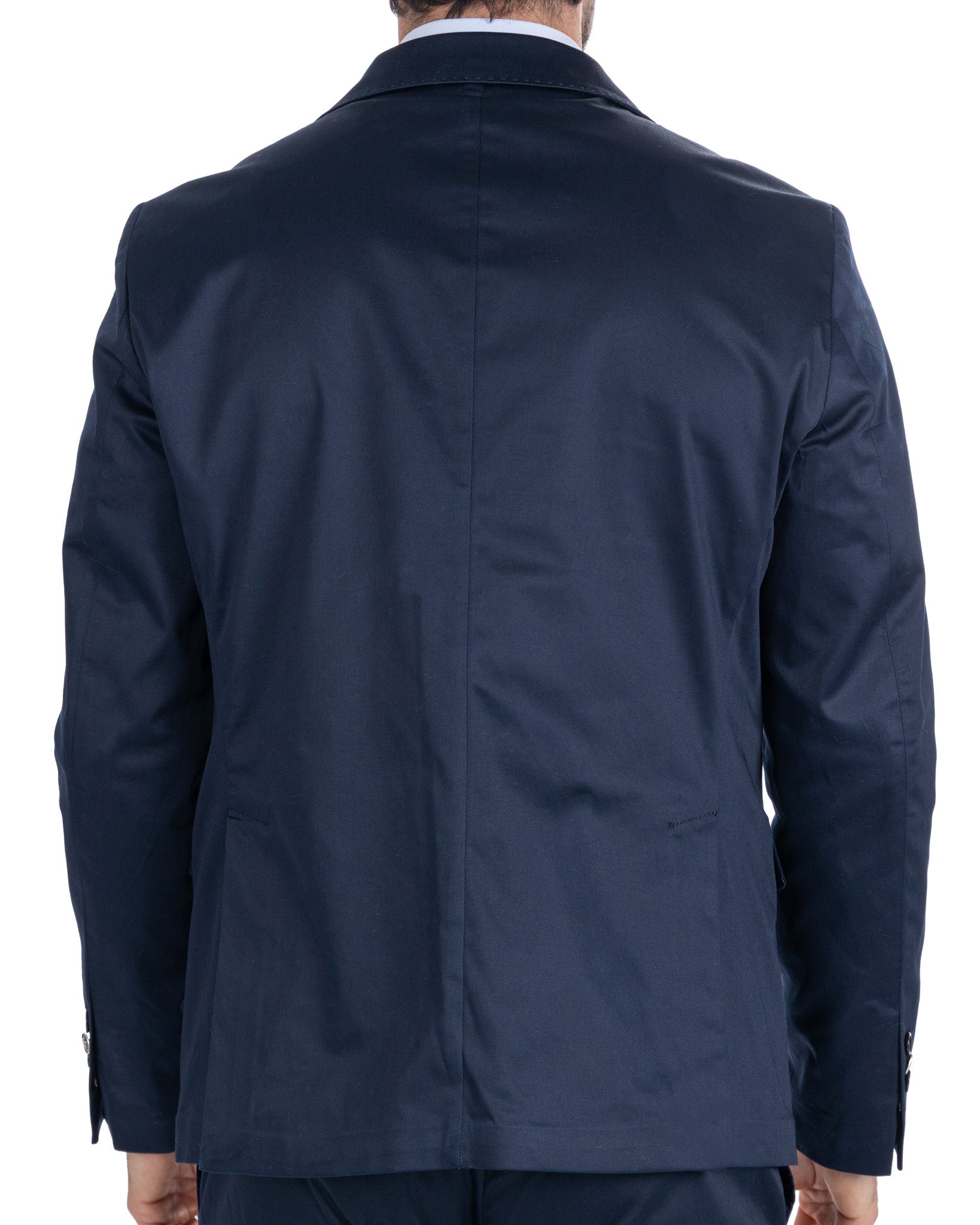 Kyle - veste en coton bleu