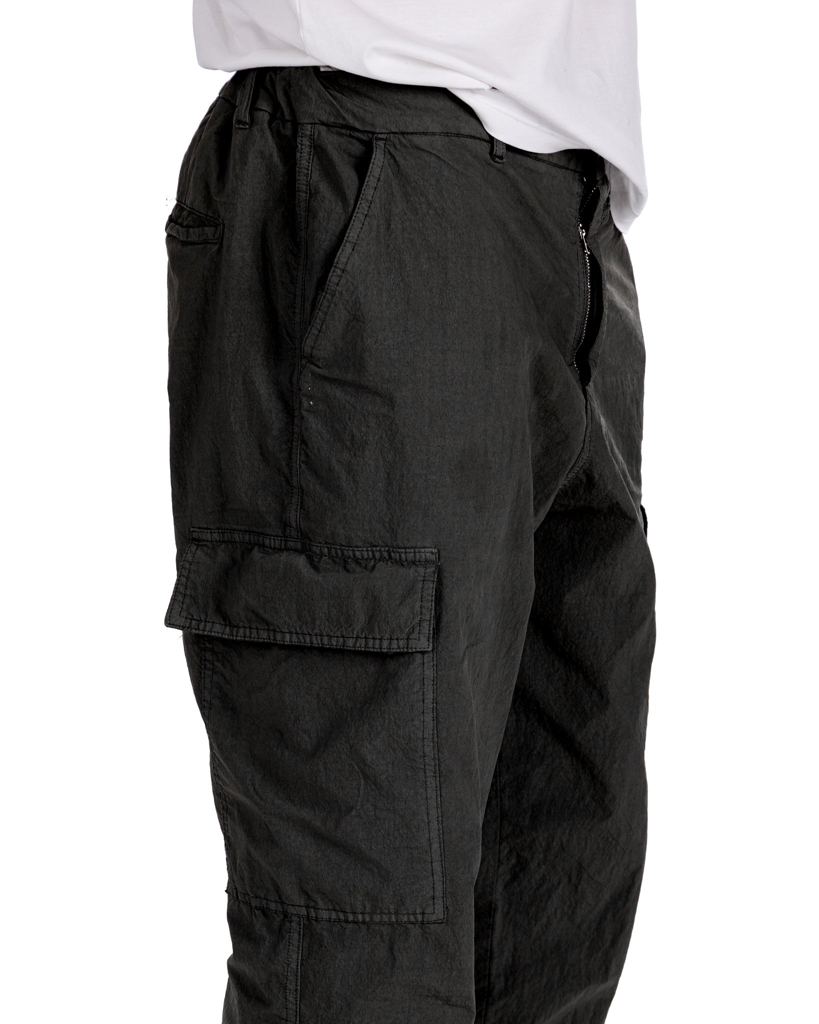 Robert - pantalon cargo blindé noir