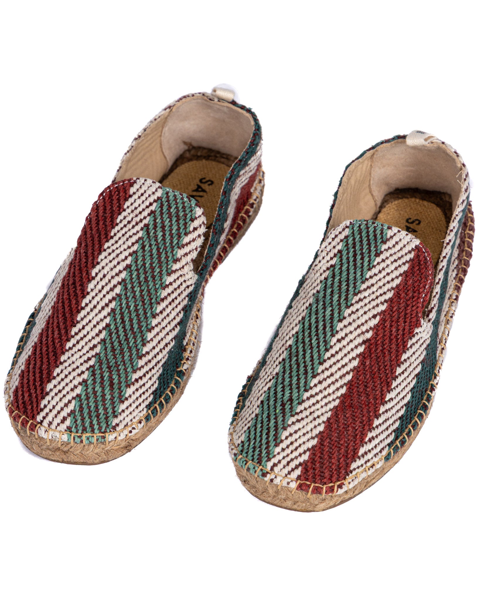 Villasimius - multicolor striped espadrilles 