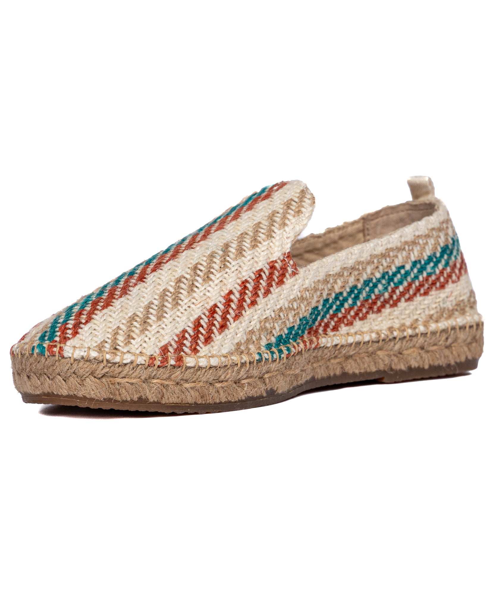 Scilla - espadrilles à rayures multicolores 