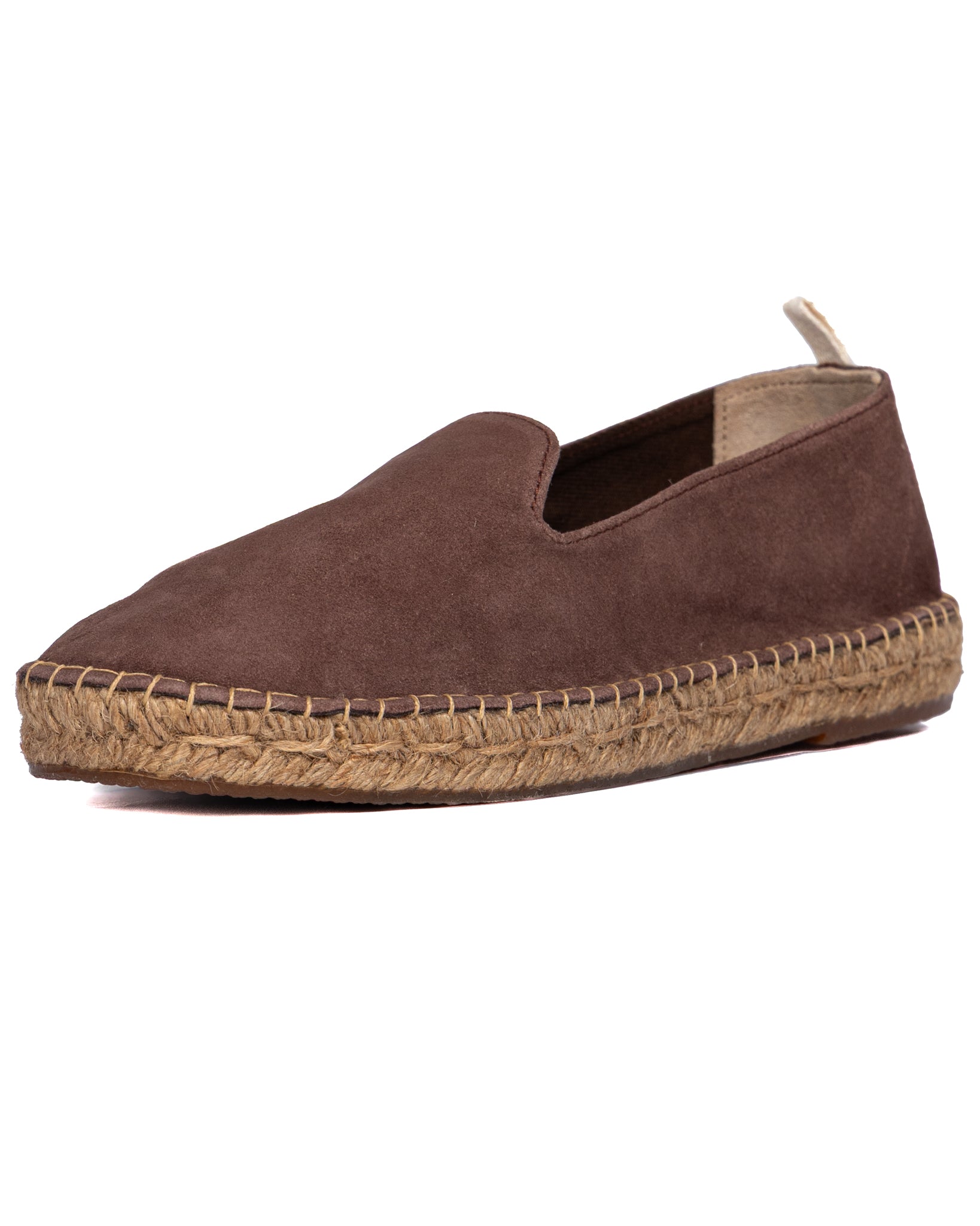 Atene - espadrillas camoscio marrone