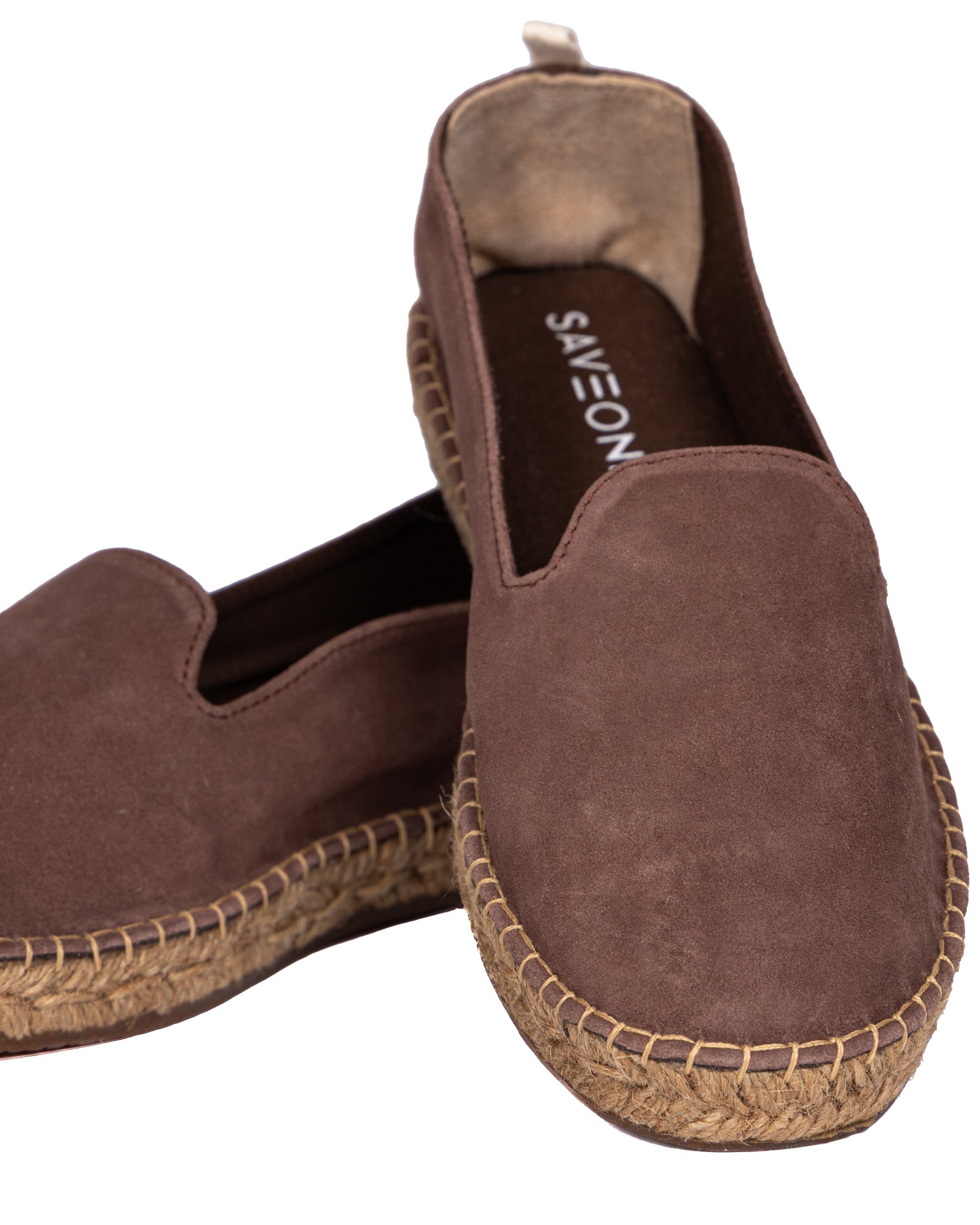 Atene - espadrillas camoscio marrone