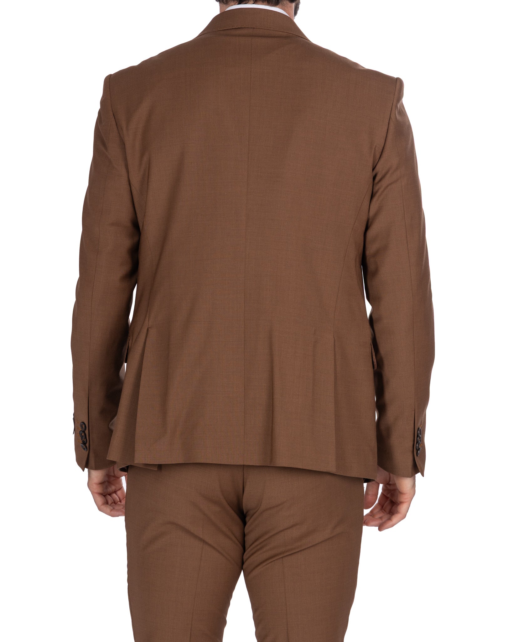 New York - Single Breasted Tobacco Wool Suit