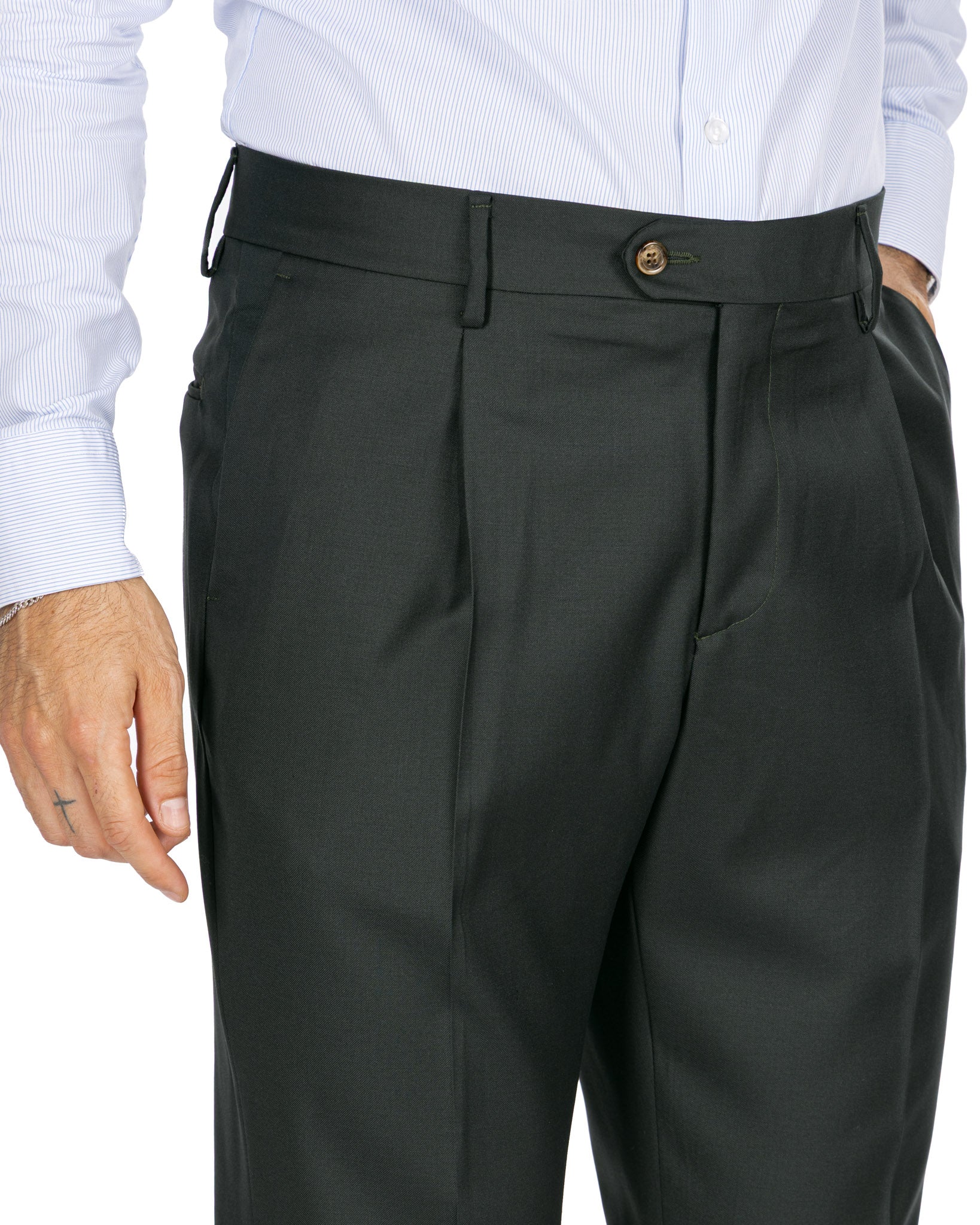 Staten wool trousers Military Canon