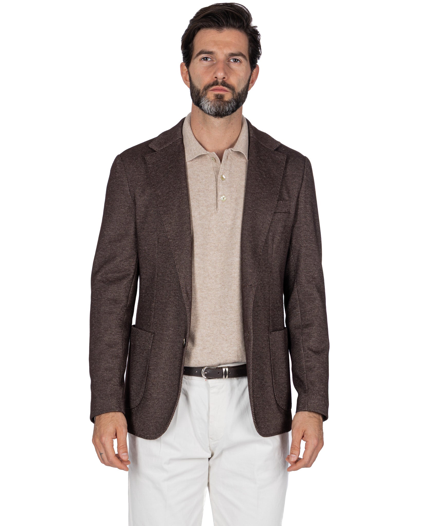 Ayrton jacket in dark twill