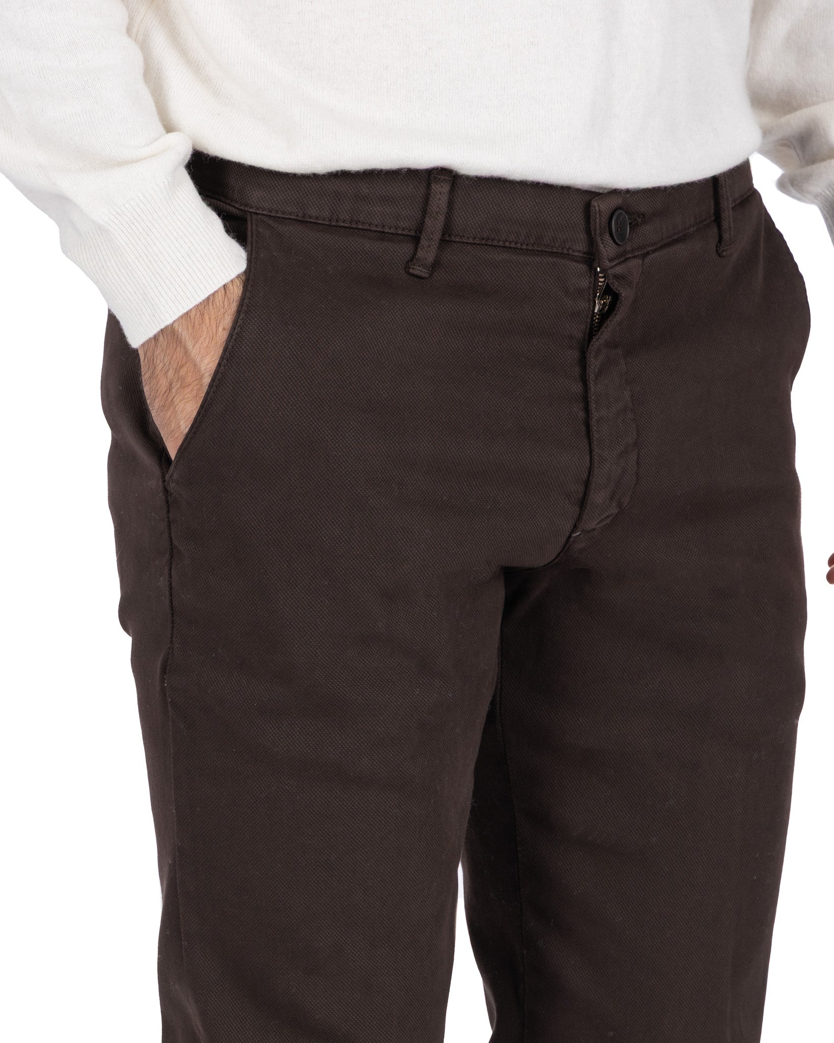 Pantalon blindé marron foncé Jack