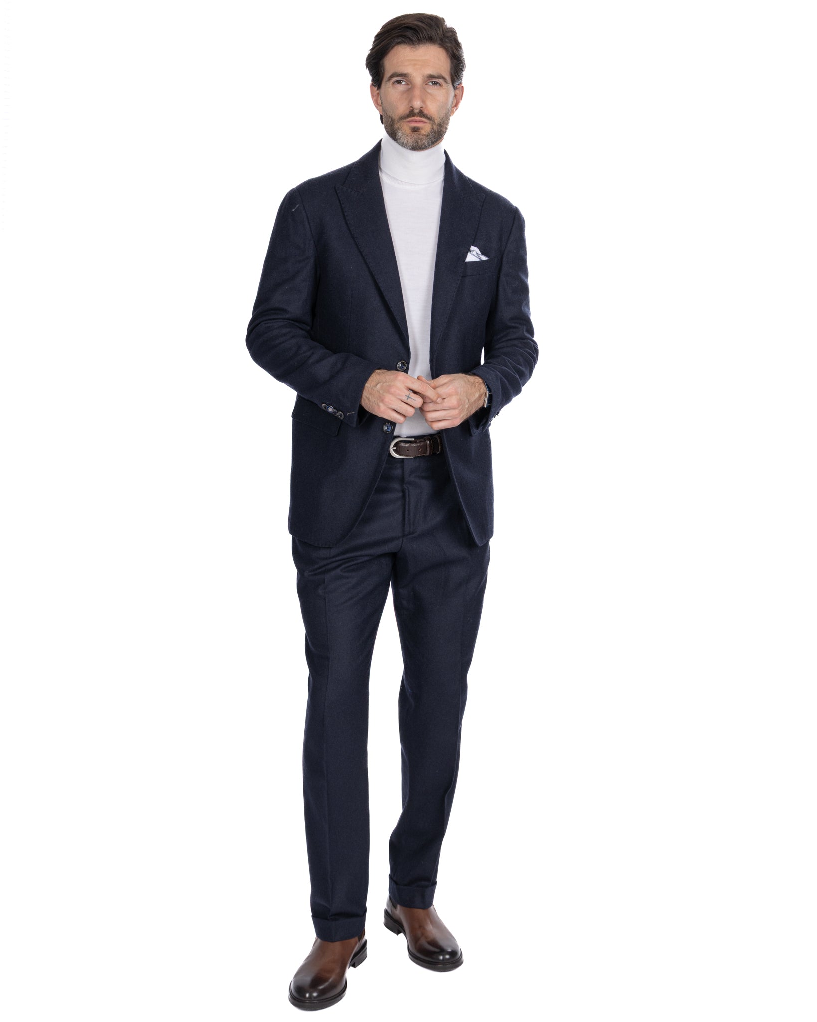 Reflex Jacket in Blue Flannel