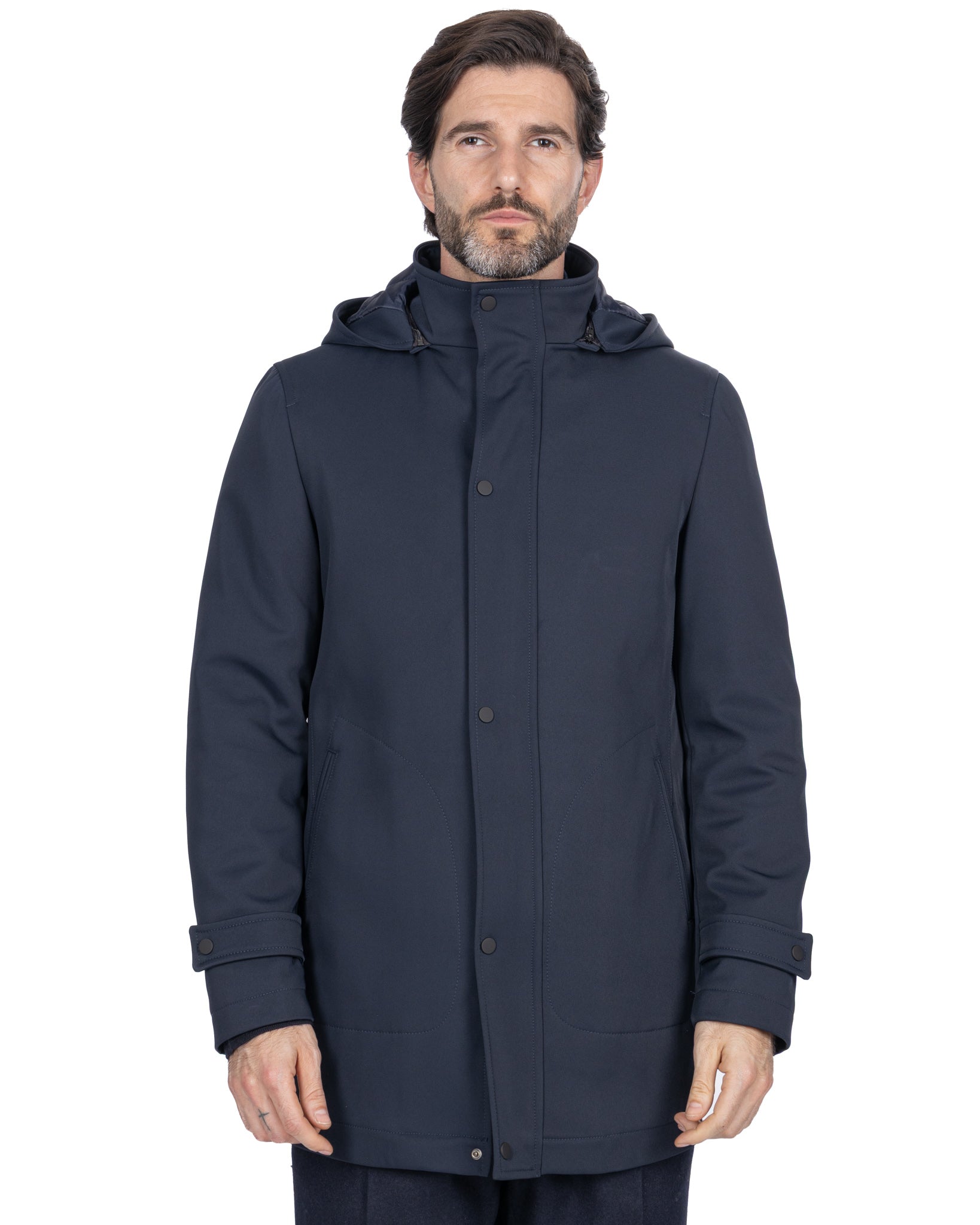 Dylan technical jacket in blue