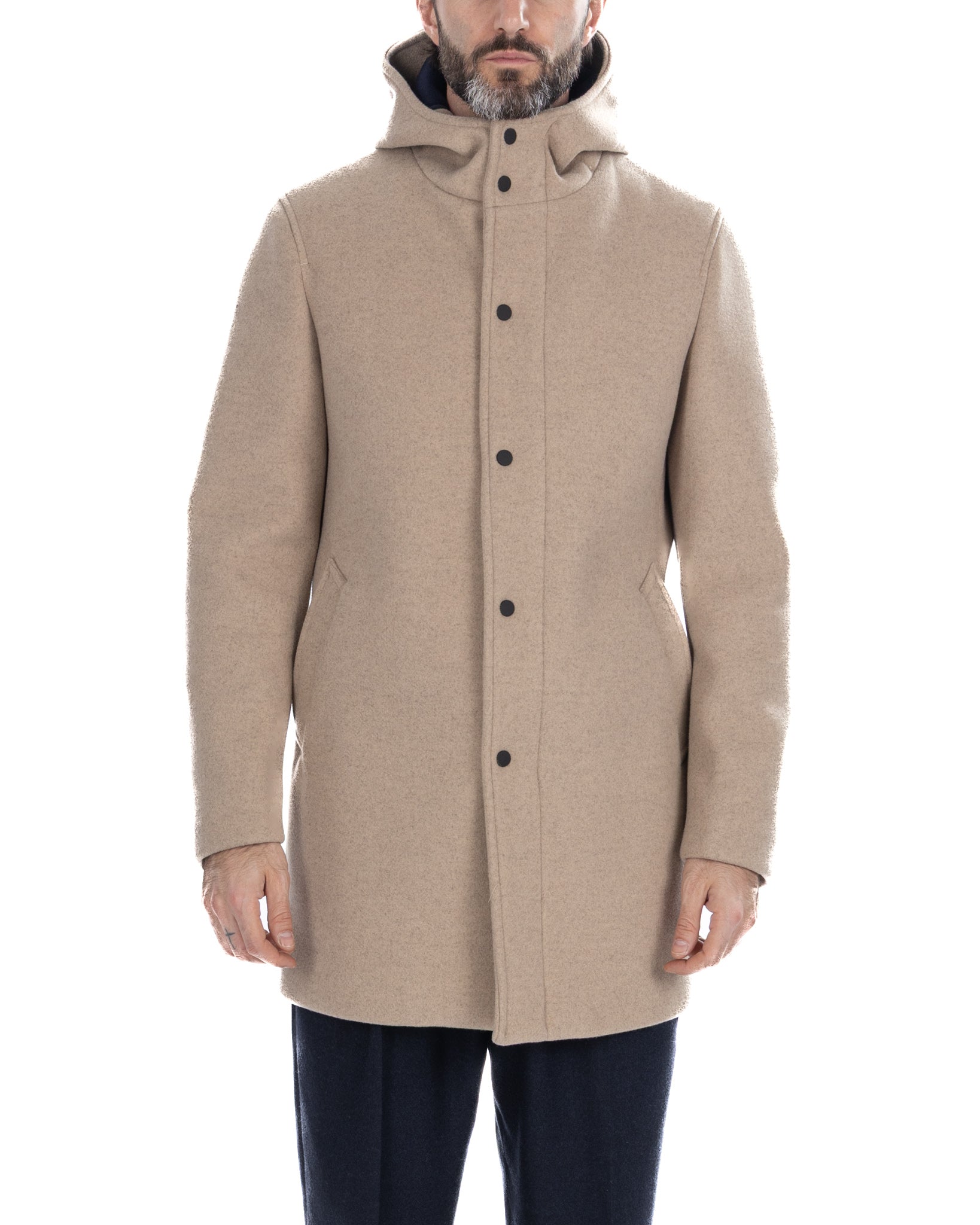 Giubbotto Denali in panno beige