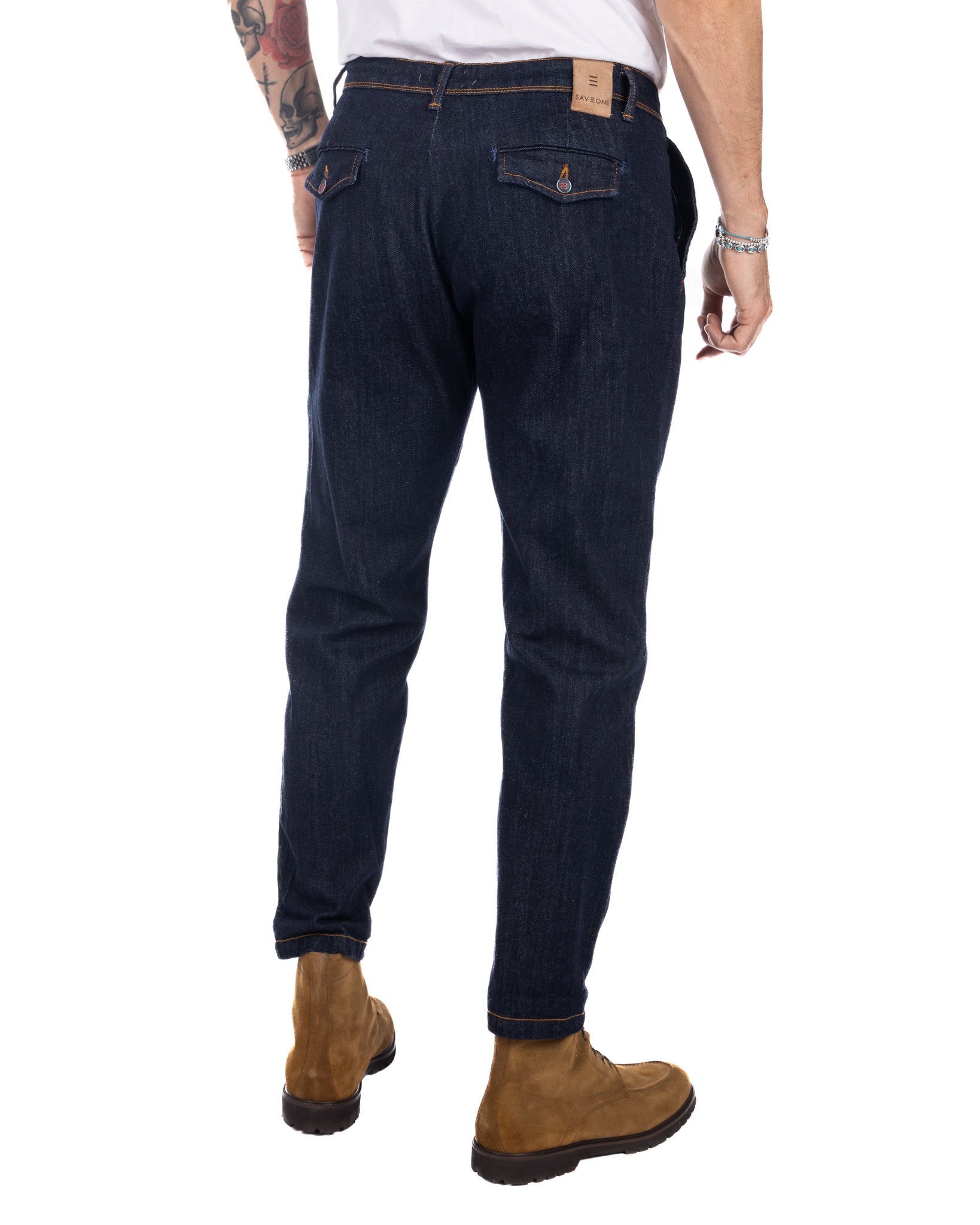 Orleans - jeans tasca america lavaggio zero