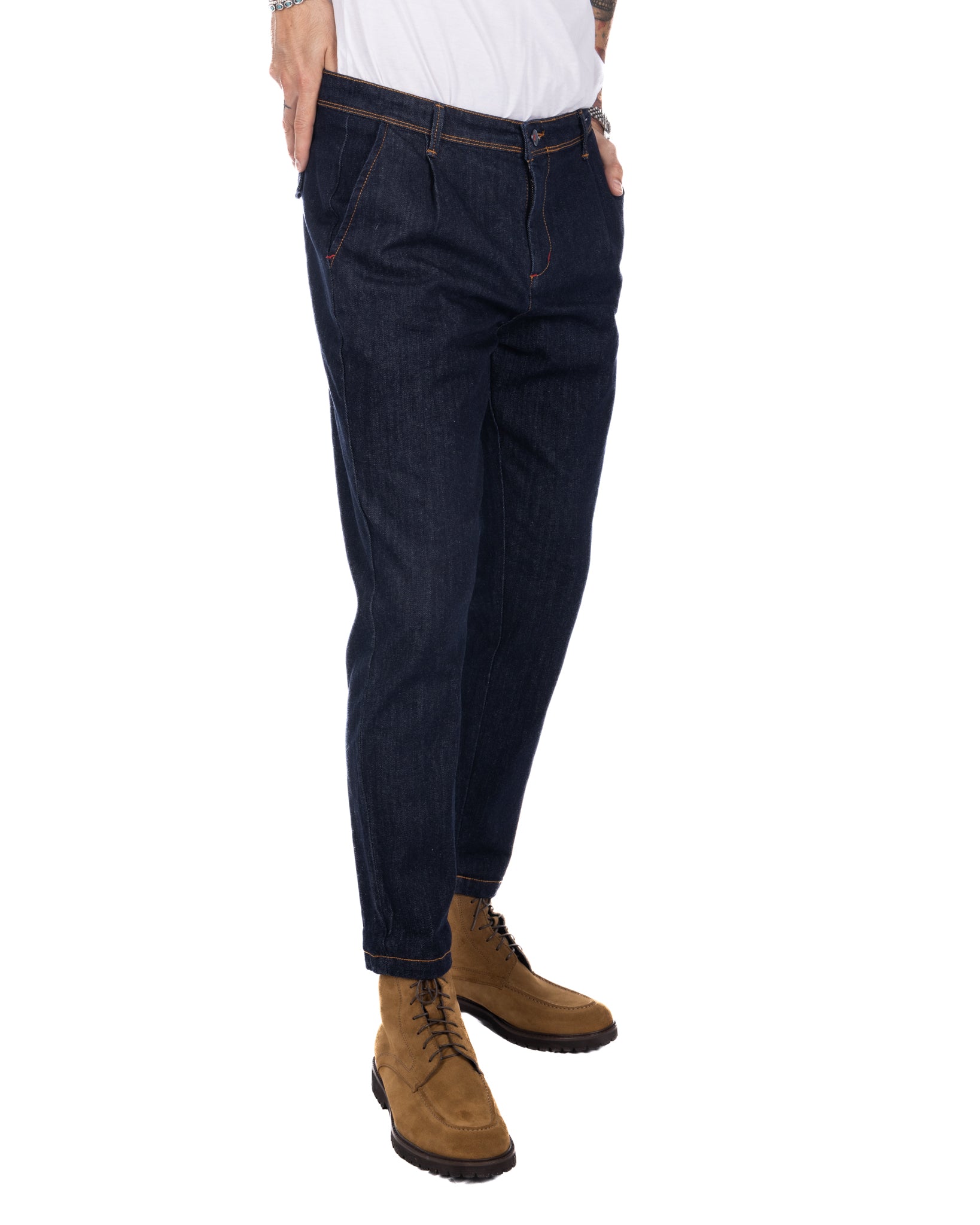 Orleans - jeans tasca america lavaggio zero