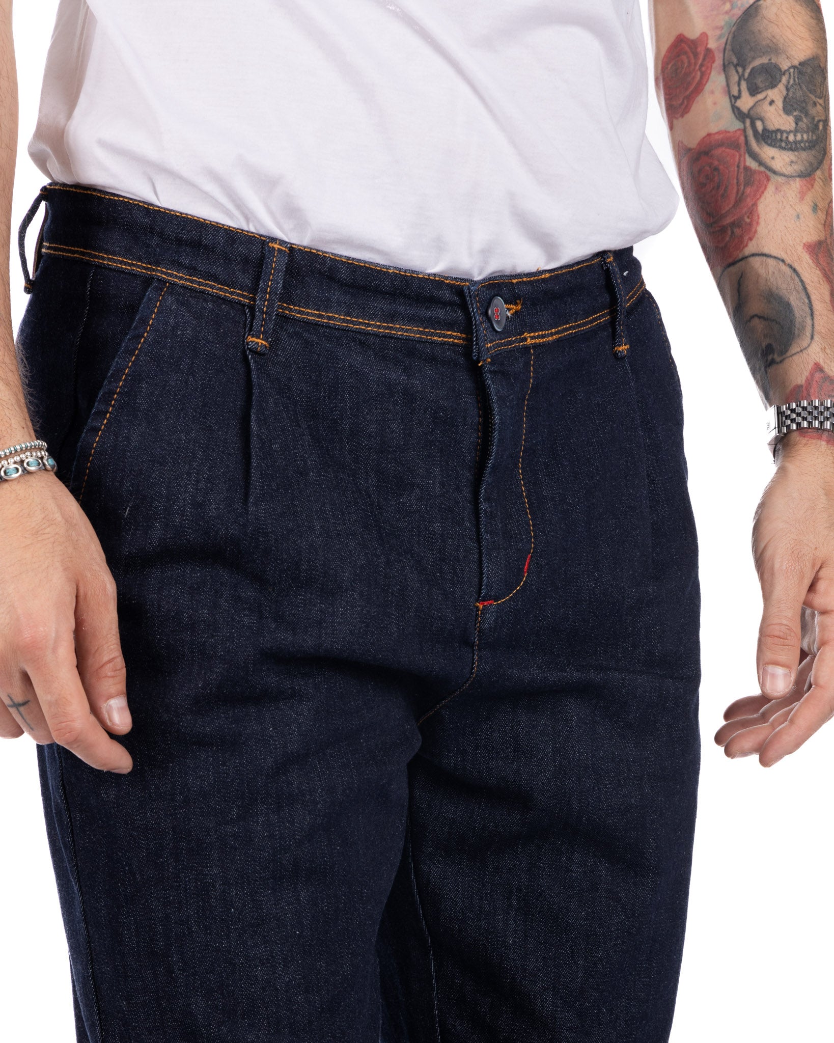 Orleans - zero wash america pocket jeans