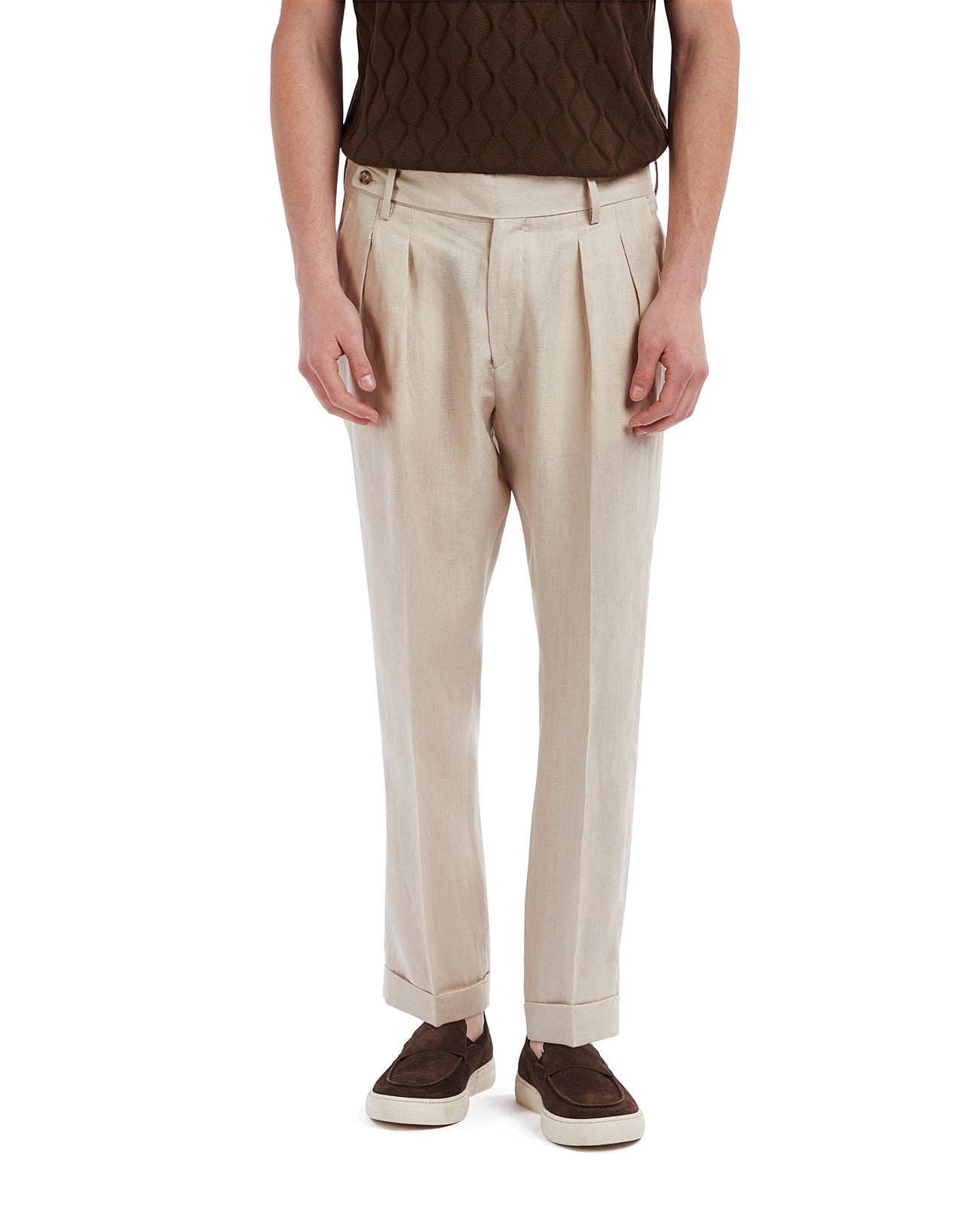 Pantalón Cargese de lino puro spago