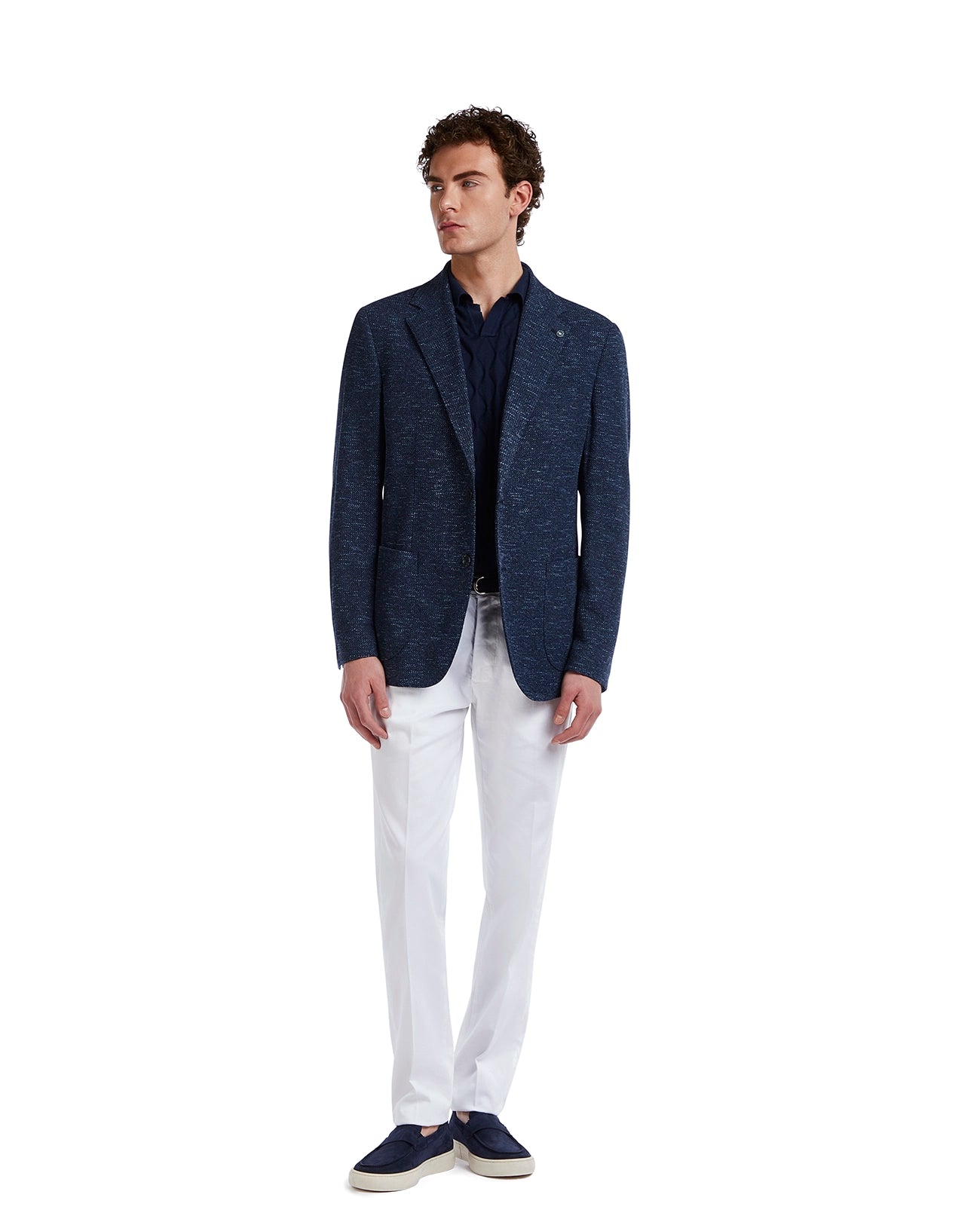 Chaqueta Erice melange azul