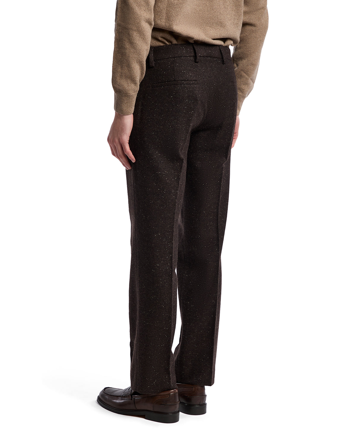 Pantalone Sale melange moro