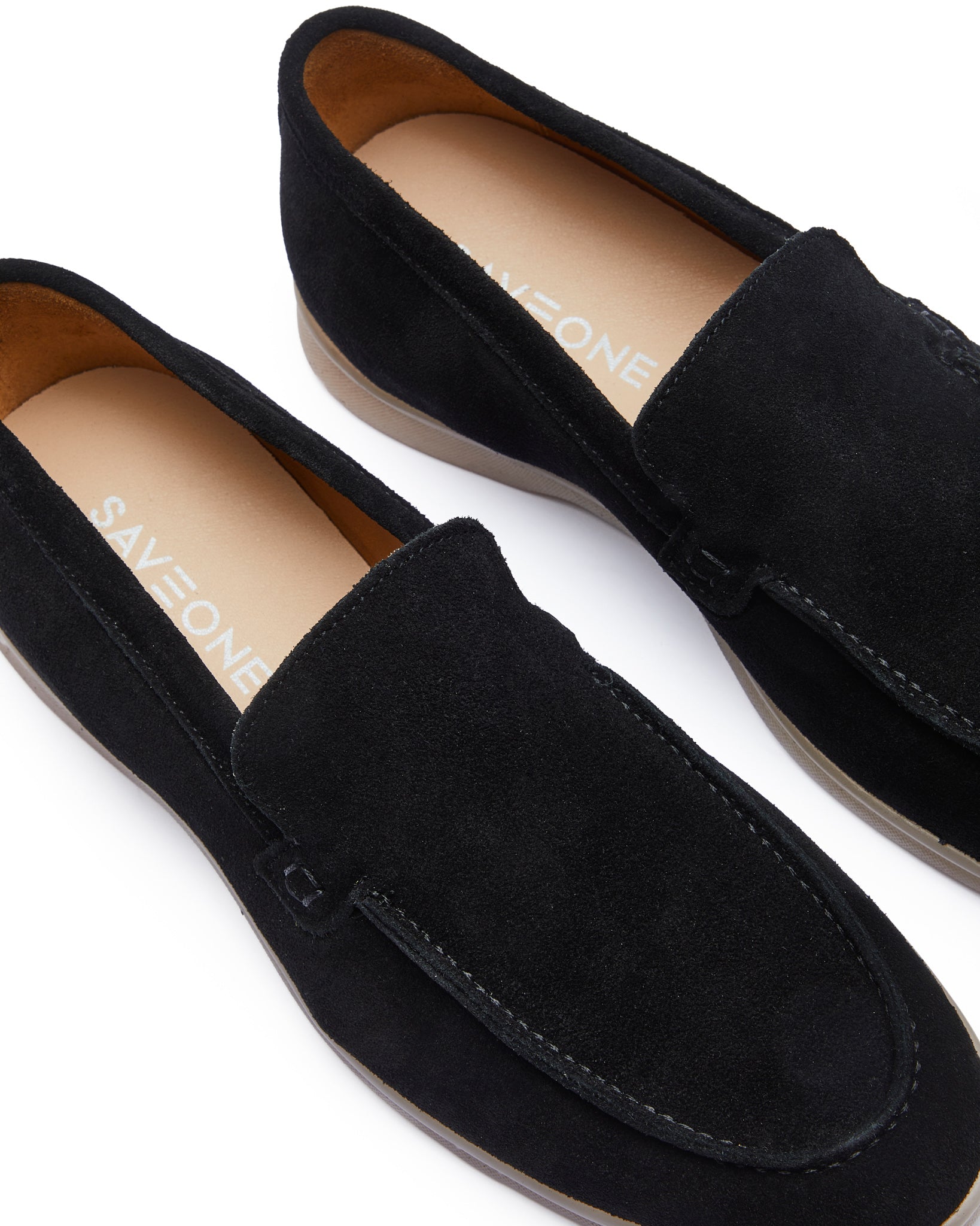 Valeri black suede moccasin