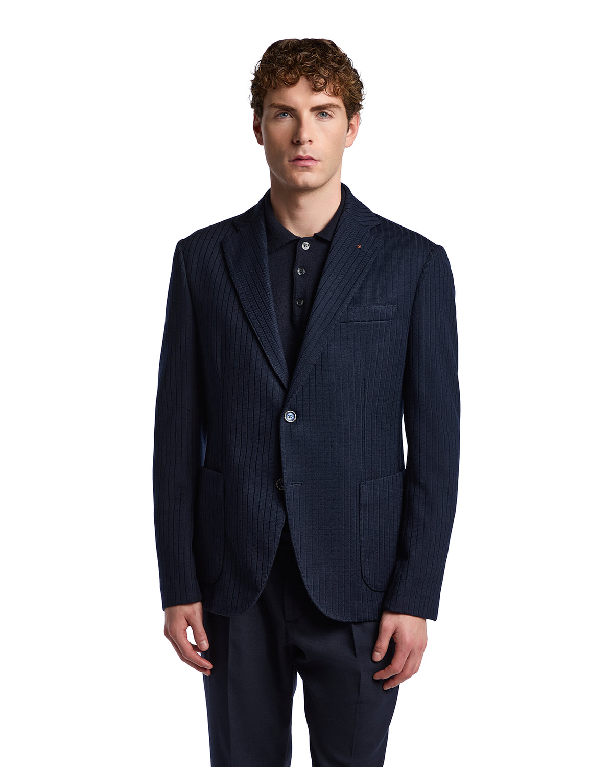 Verti blue pinstripe jacket