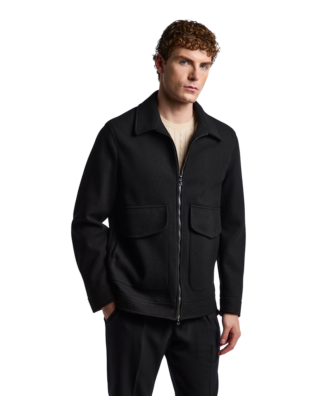 Vulcano black coat