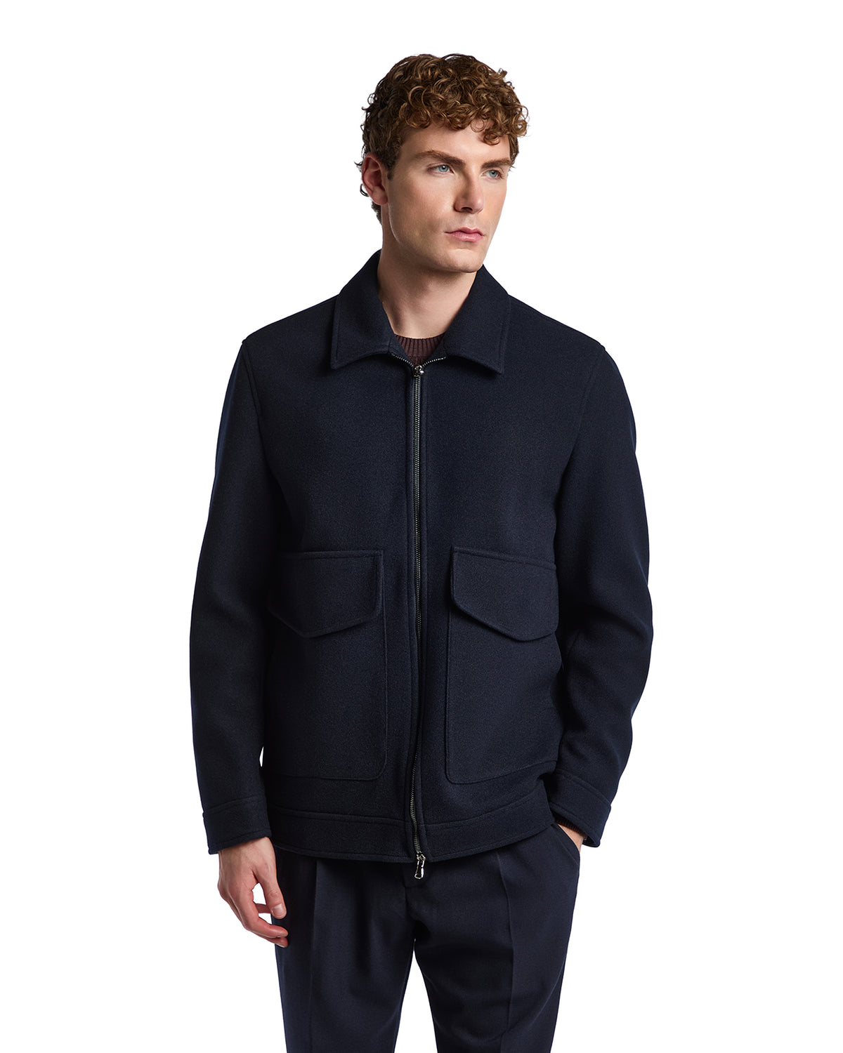Vulcano blue coat