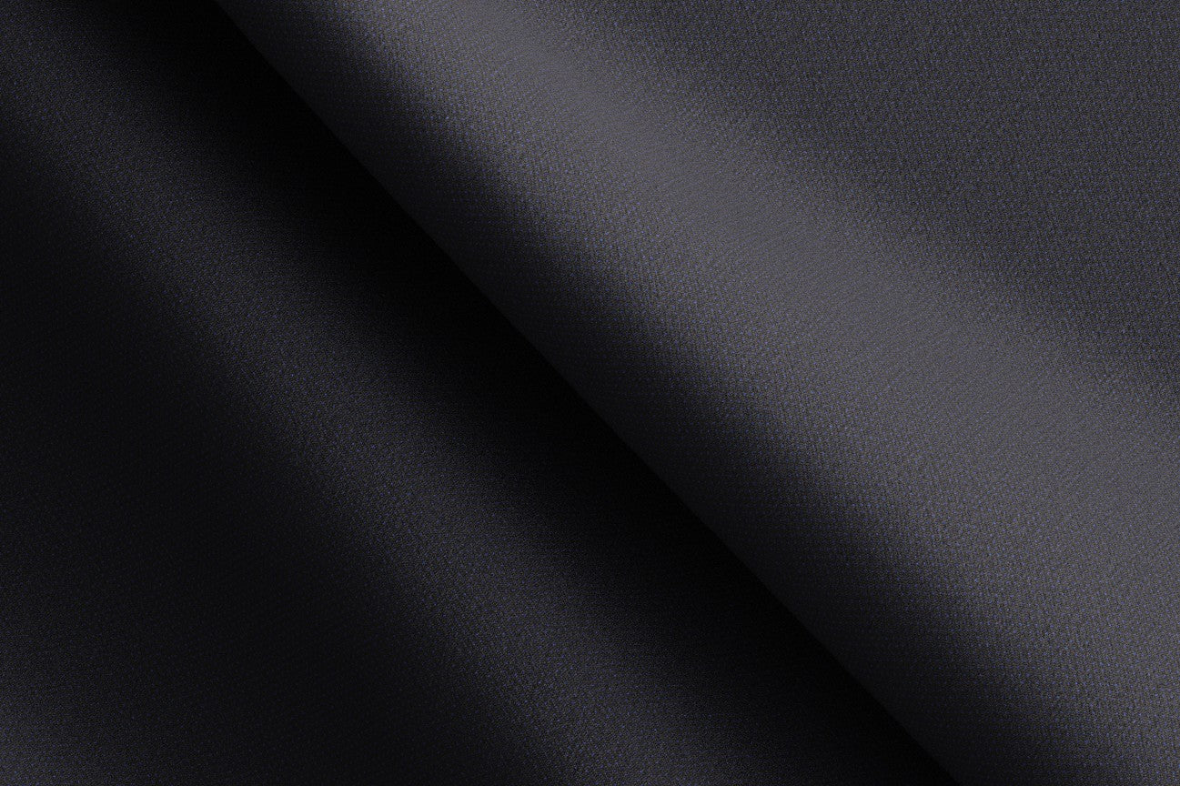 Costume sur mesure en laine et soie bleu Canonico années 120