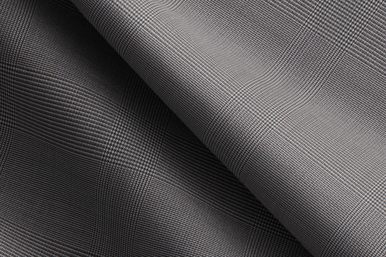 Pantalone su misura lana 110s nero Canonico
