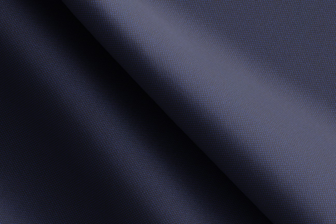 Costume tailleur en laine noire années 120 Canonico