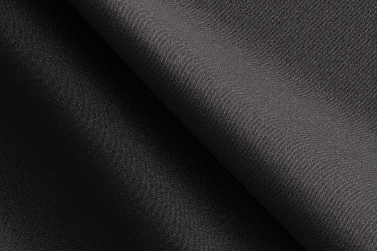 Pantalone con fascia su misura lana e seta 150s grigio Caccioppoli