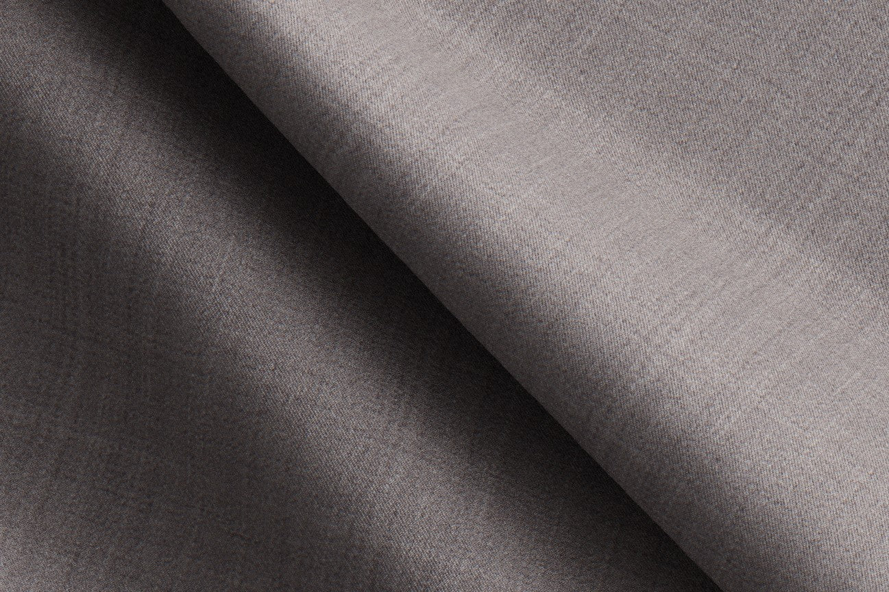 Pantalone su misura lana 150s beige Loro Piana
