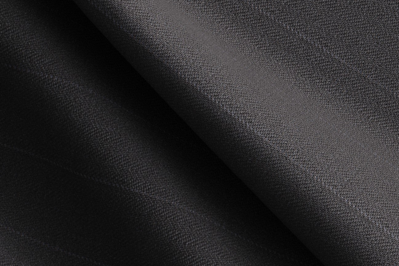 Pantalone su misura lana e seta 150s grigio Caccioppoli