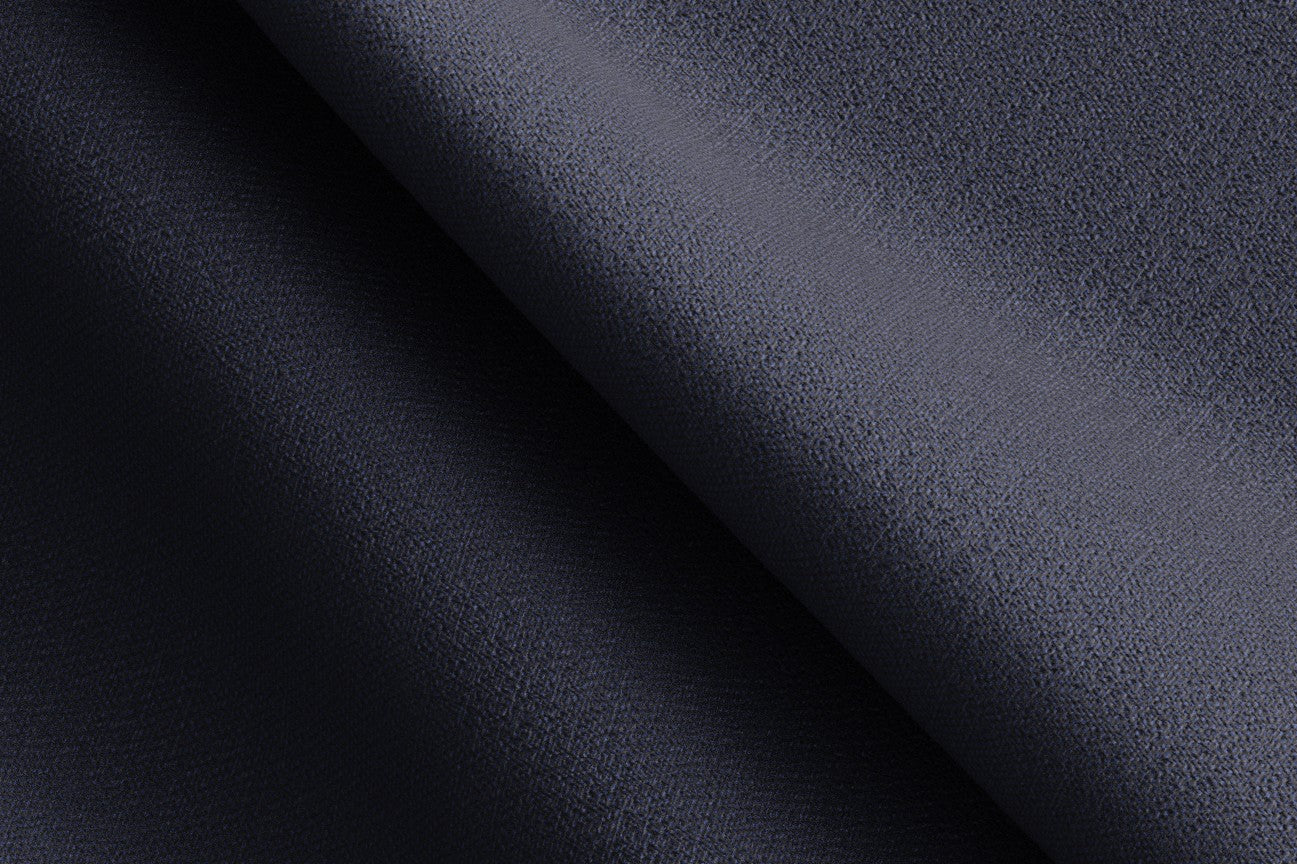 Pantalone su misura lana e seta 150s blu Caccioppoli