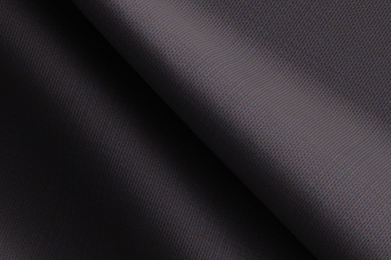 Pantalone con fascia su misura lana 130s principe di galles viola Caccioppoli