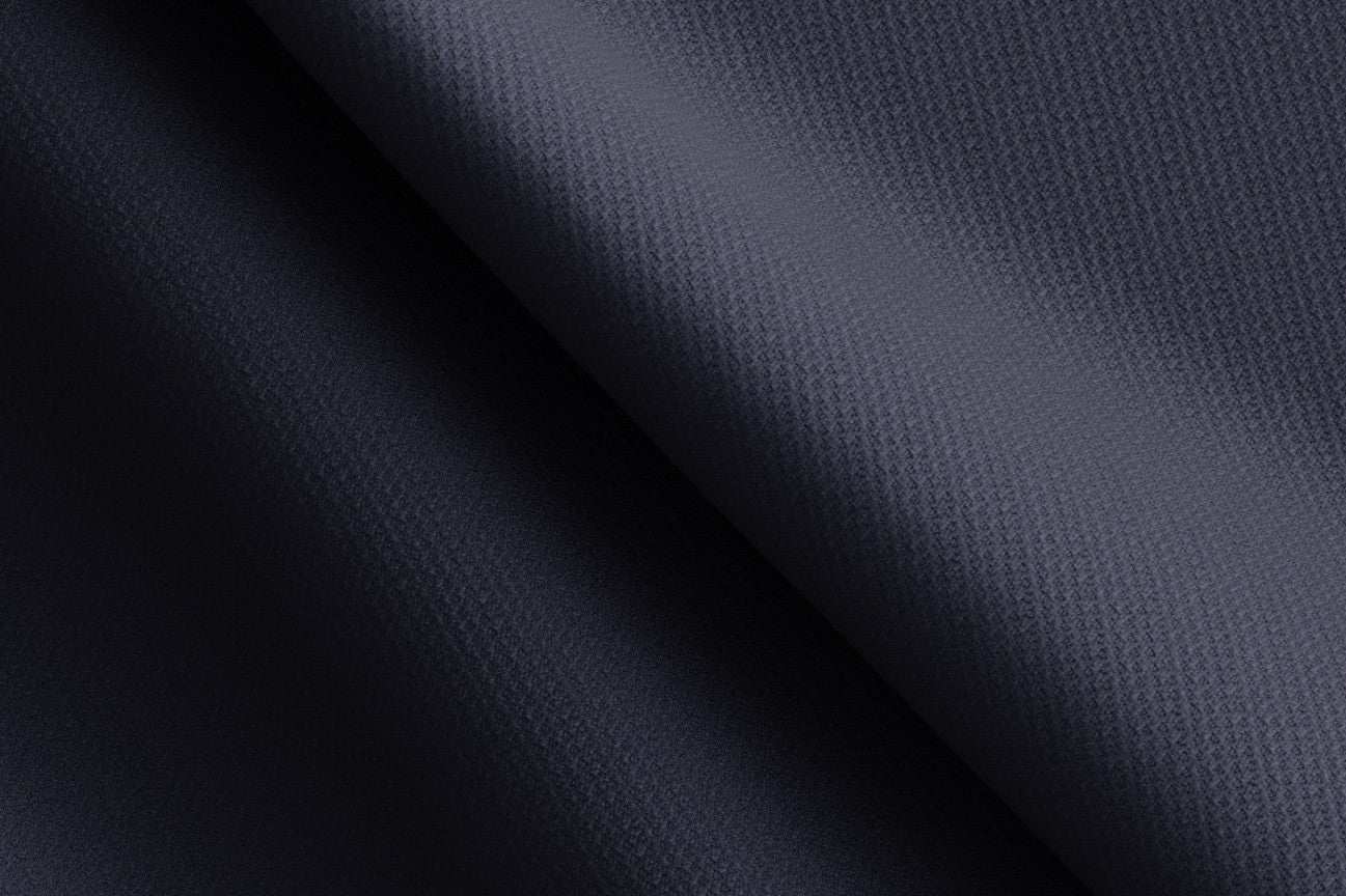 Gilet su misura lana 120s blu Canonico