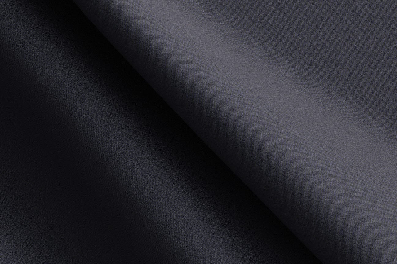 Gilet su misura lana e seta120s blu Canonico