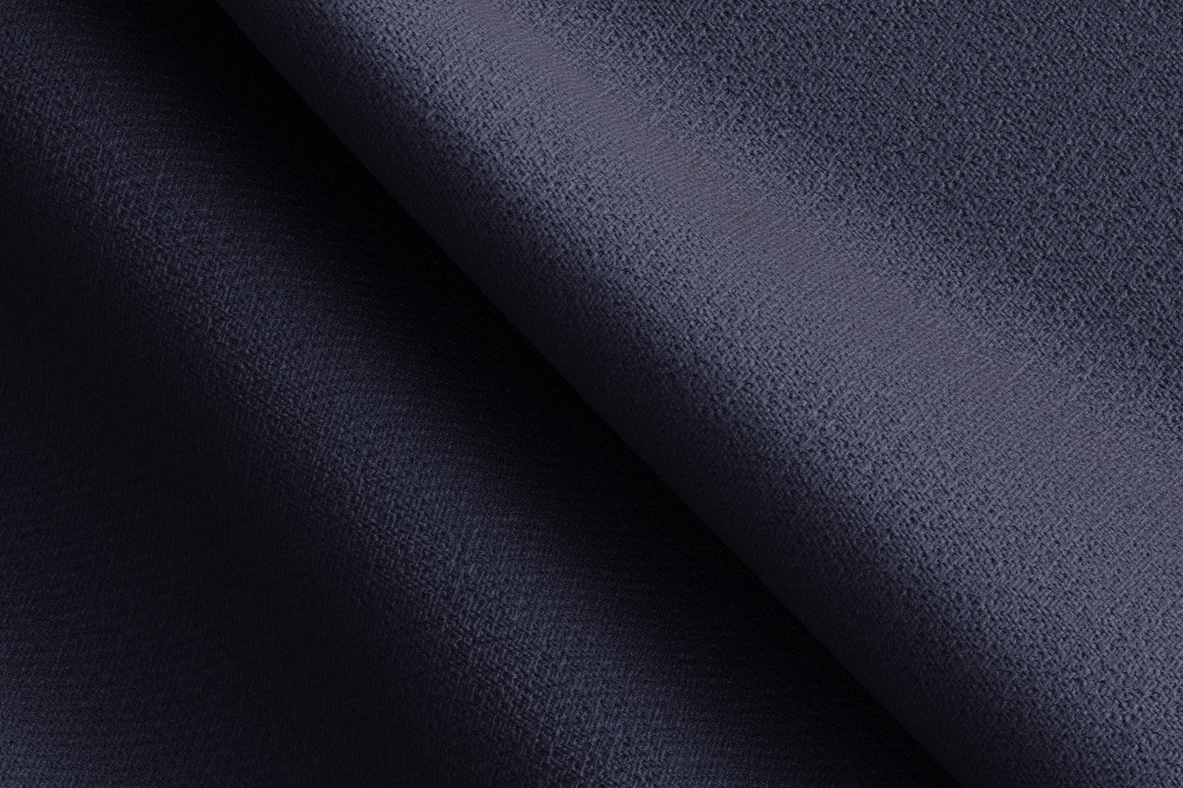Gilet su misura lana 130s blu Caccioppoli