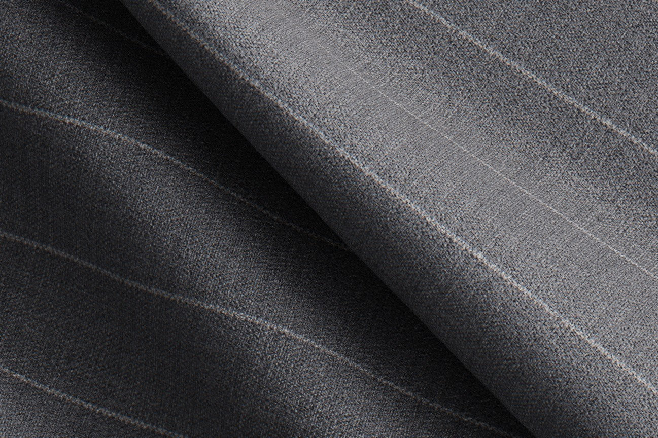 Gilet su misura lana 120s grigio Canonico