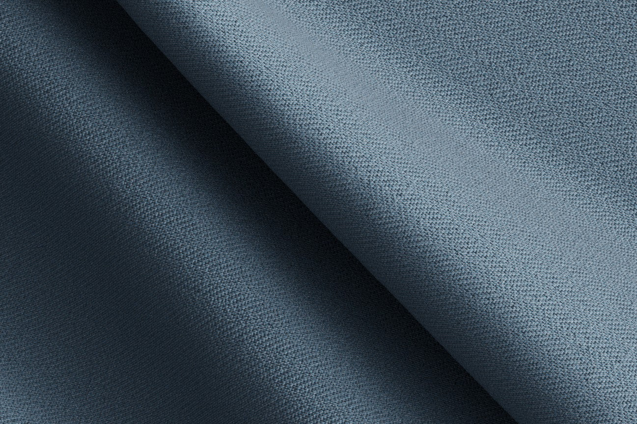 Gilet su misura lana e seta 150s blu chiaro Caccioppoli