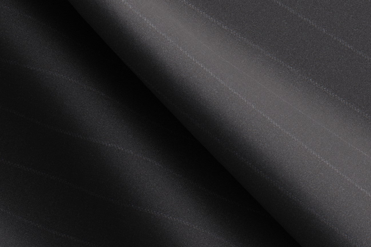 Pantalone su misura lana 110s grigio Canonico