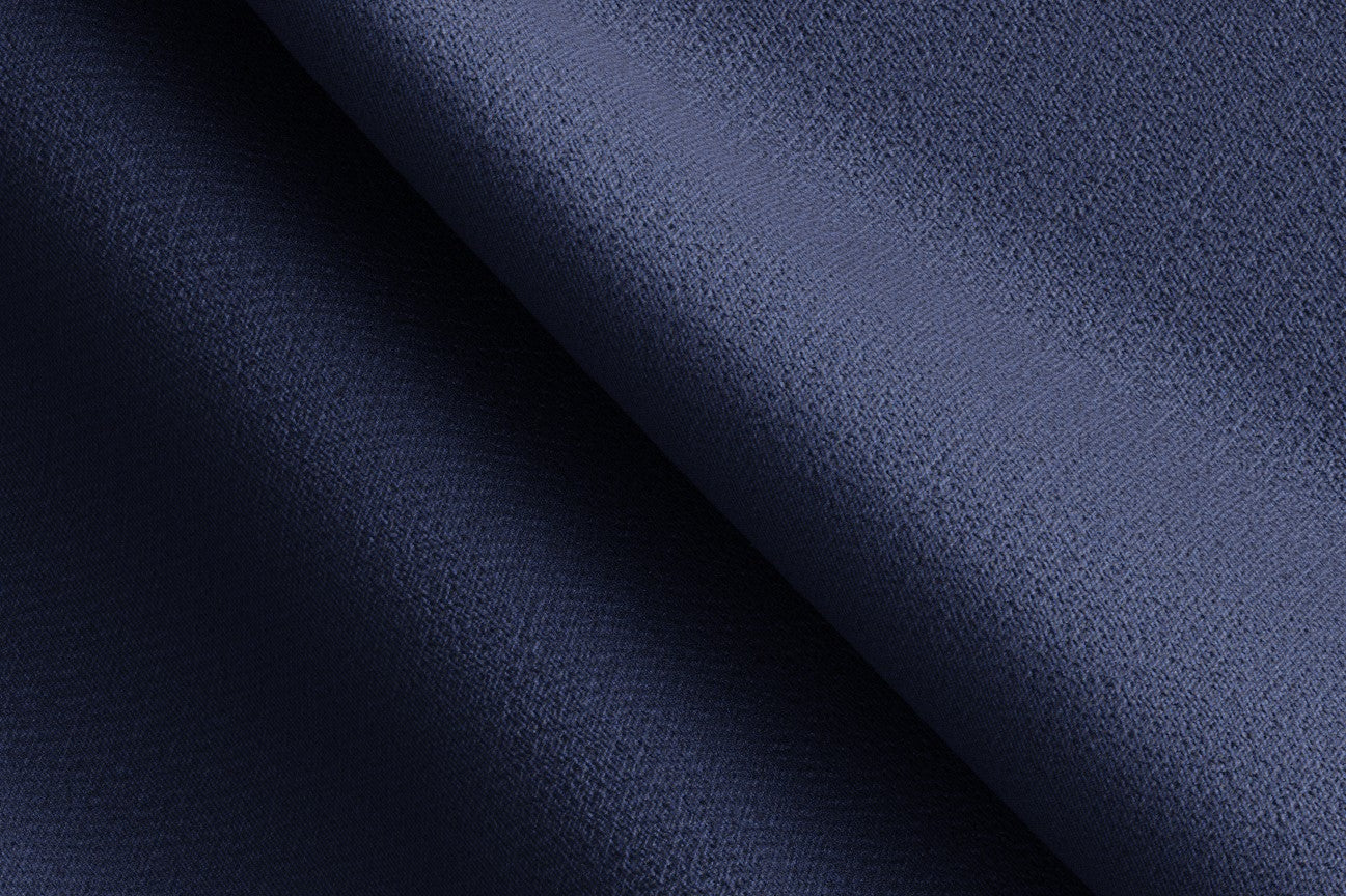 Gilet su misura lana 120s blu Canonico