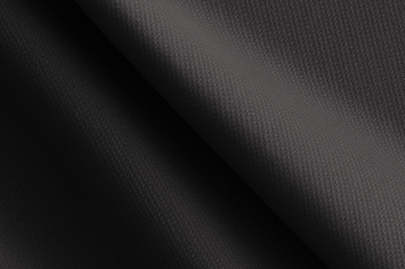 Gilet su misura lana e seta120s nero Canonico