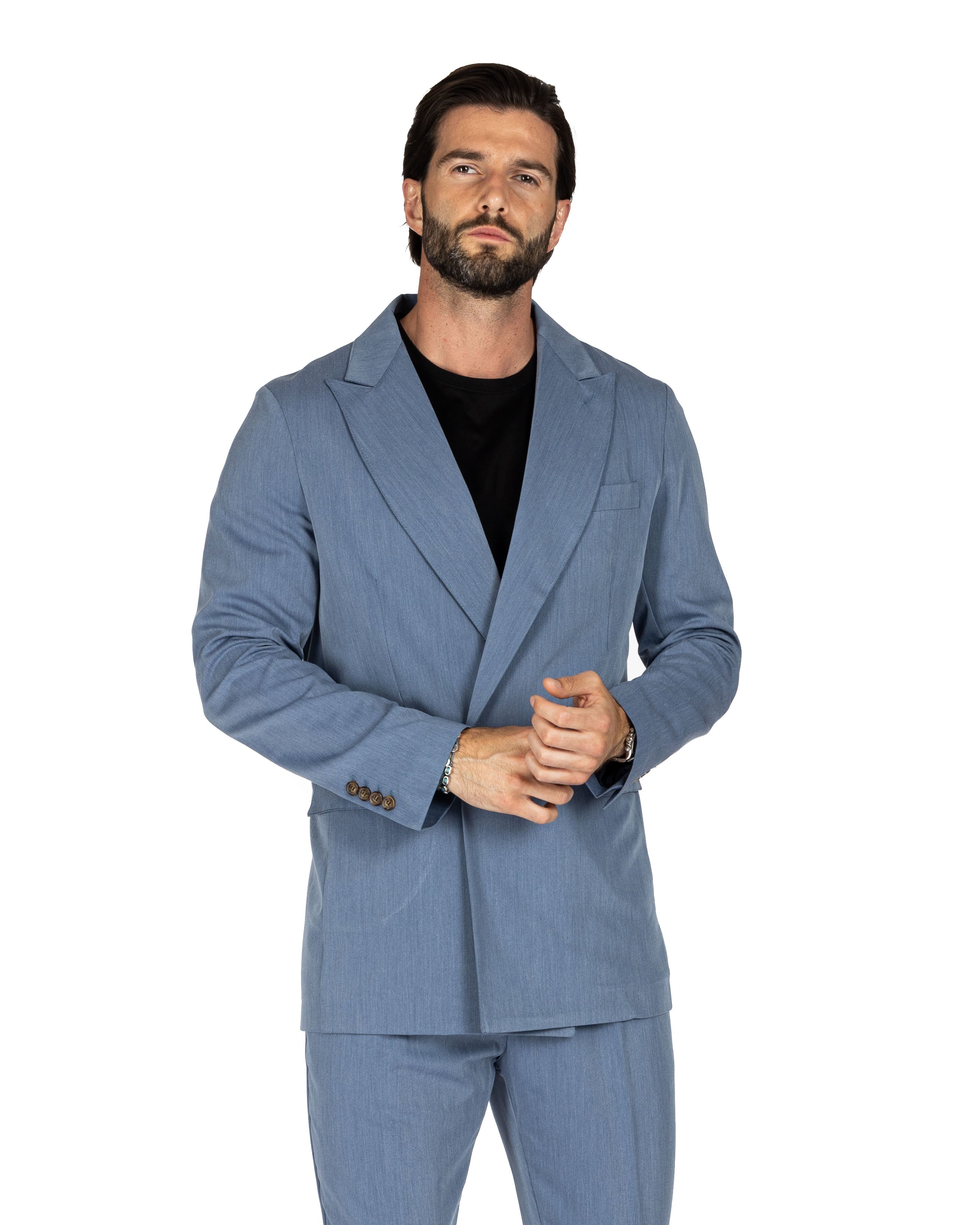 Italian 2.0 - veste à double boutonnage avion 