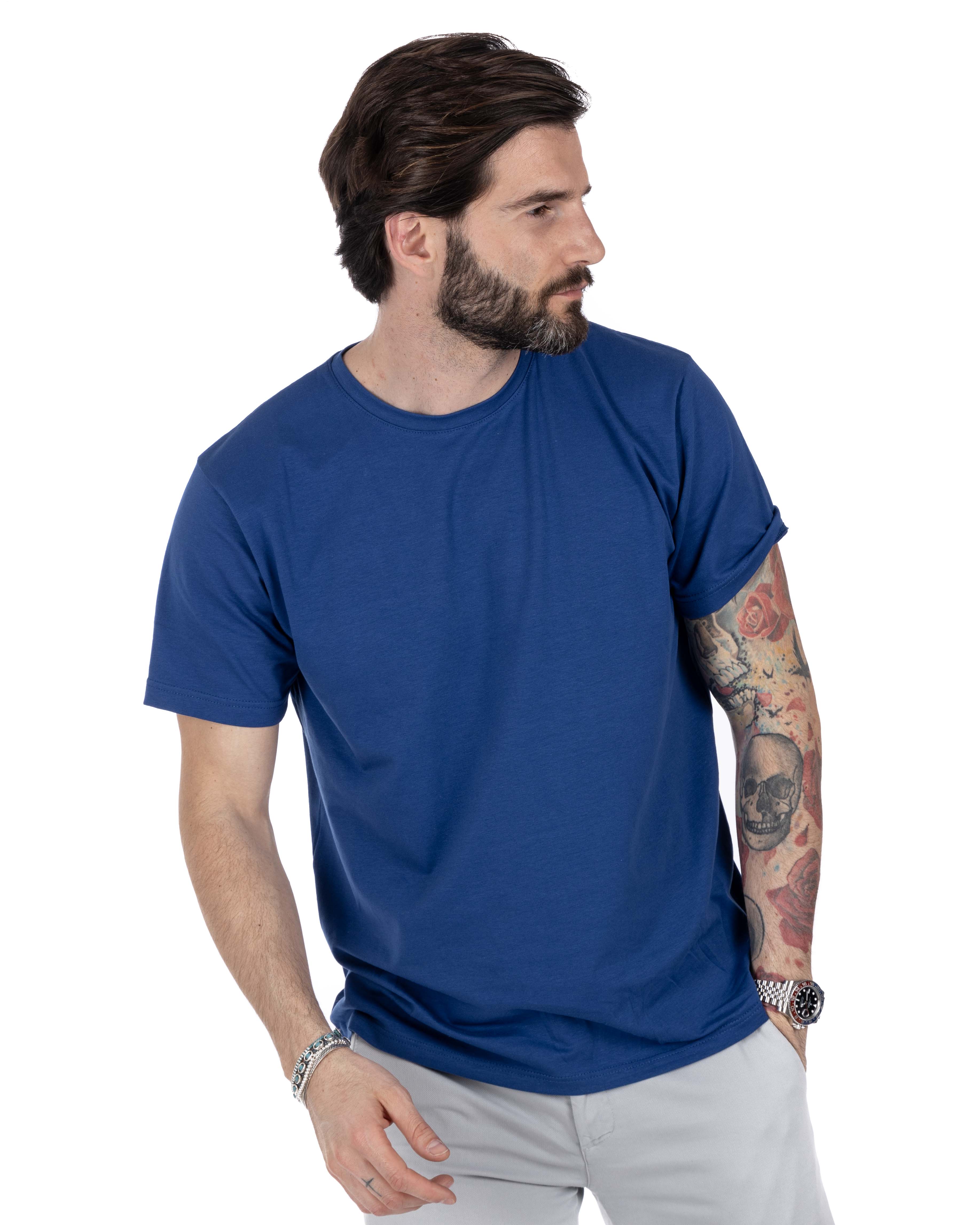 Harry - t-shirt en denim de coton stretch