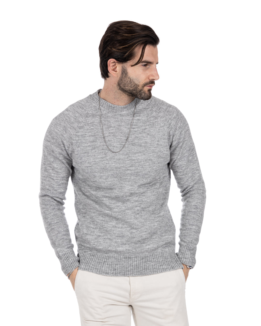 Sved - maglione rasato grigio